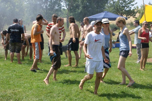 Einsatz der Feuerwehr bei 30°C